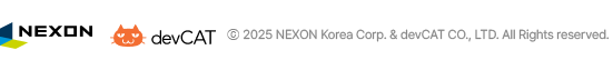 &copy; 2025 NEXON Korea Corp. & devCAT CO., LTD. All Rights reserved.