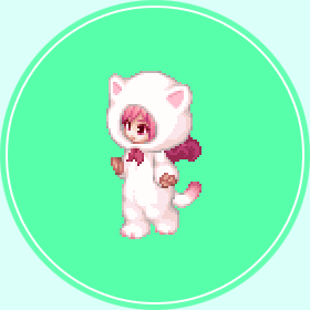 고양이 잠옷(화이트)