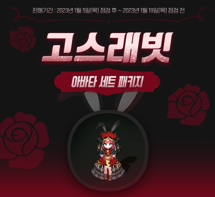 고스래빗 아바타 세트 패키지